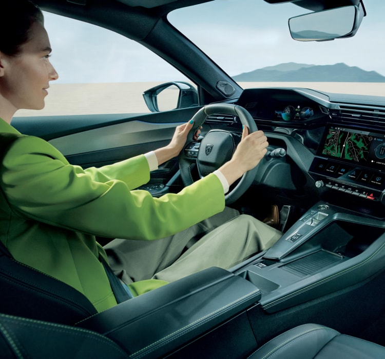 Peugeot 408 back seat view